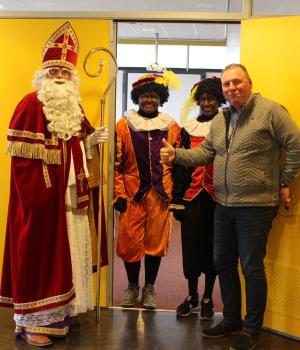 Sinterklaas op school